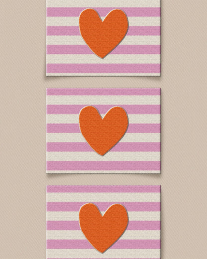 Red Heart Large Garment Woven Labels by Matchy Matchy Sewing Club