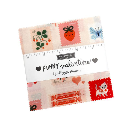Funny Valentine Charm Pack - 42 - 5" Squares