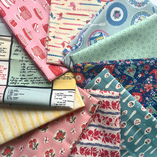 Kitchen Sunshine Fat Quarter Bundle - 9 Pieces