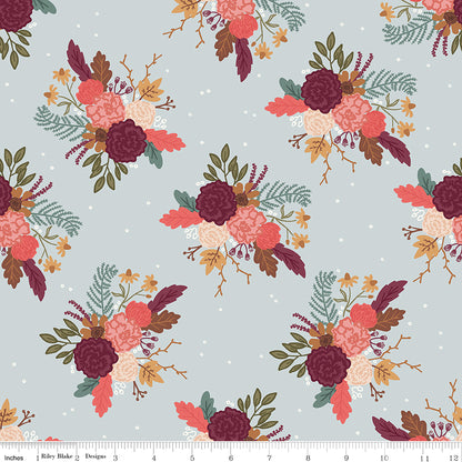 Sweetbriar Dusk Main Floral Print - Riley Blake Designs