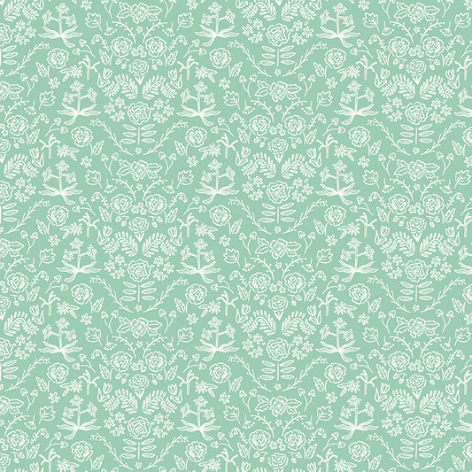 Chloe Damask in Mint