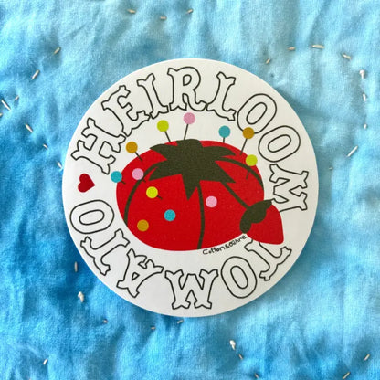 Heirloom Tomato Sticker by Cotton and Ochre