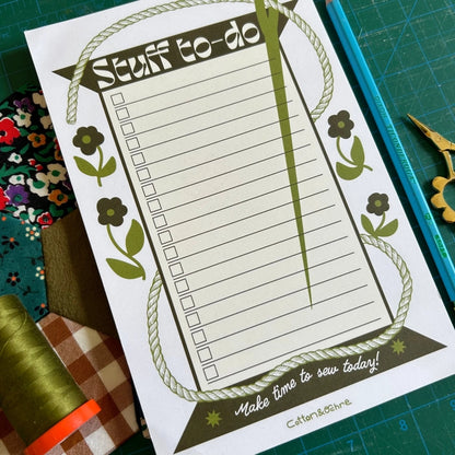 Stuff To-Do Notepad by Cotton and Ochre