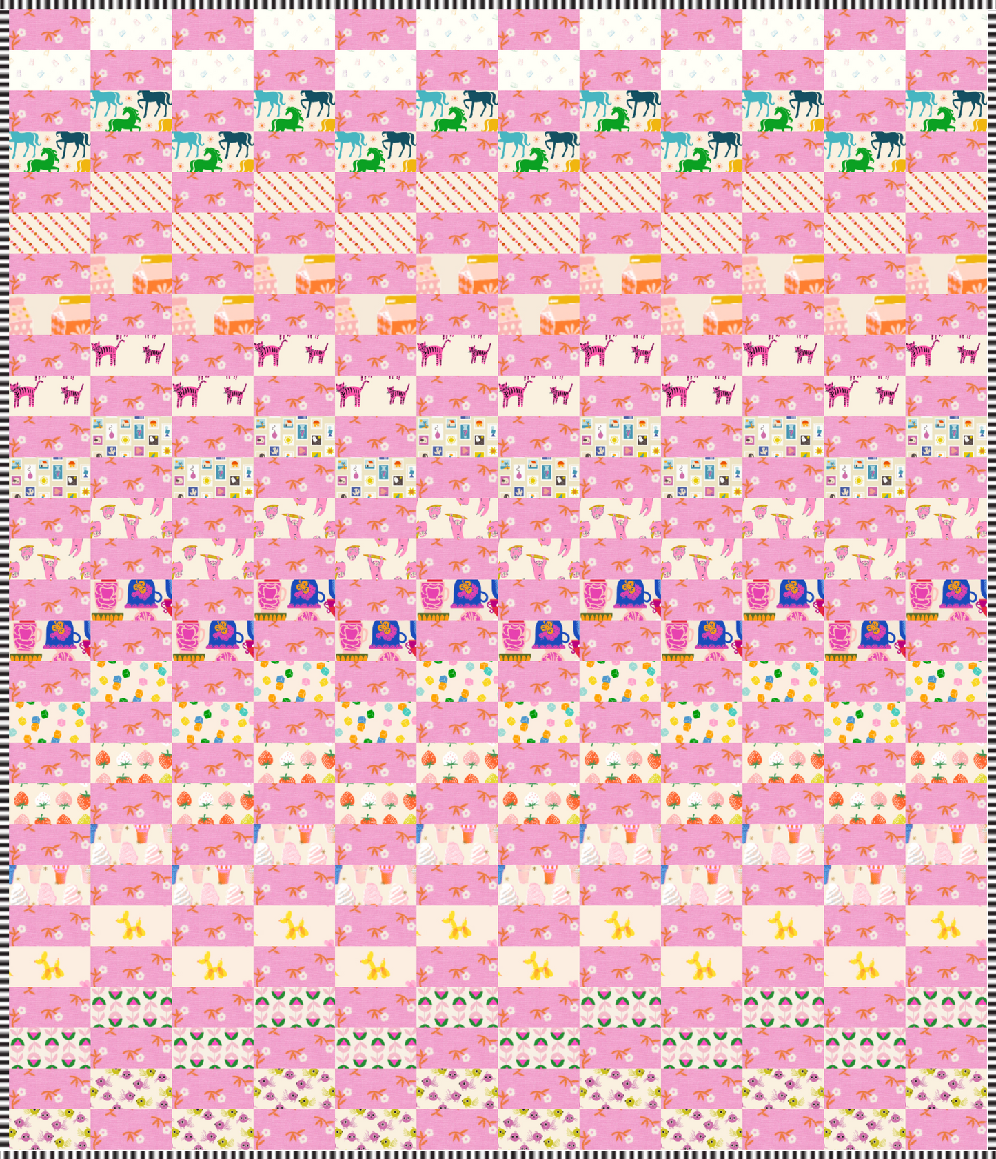 Favorite Things Quilt Kit - Charm Pack Split Pattern Included - Two Options