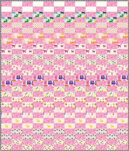 Favorite Things Quilt Kit - Charm Pack Split Pattern Included - Two Options