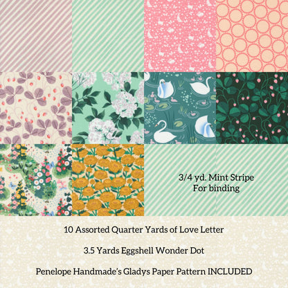Love Letter Gladys Quilt Kit