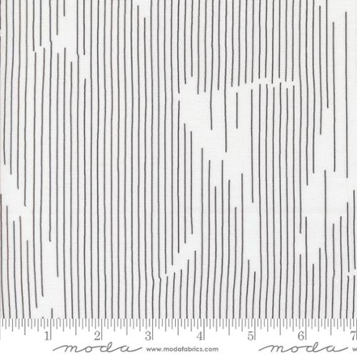 Simply Cozy White Stripes by Zen Chic for Moda