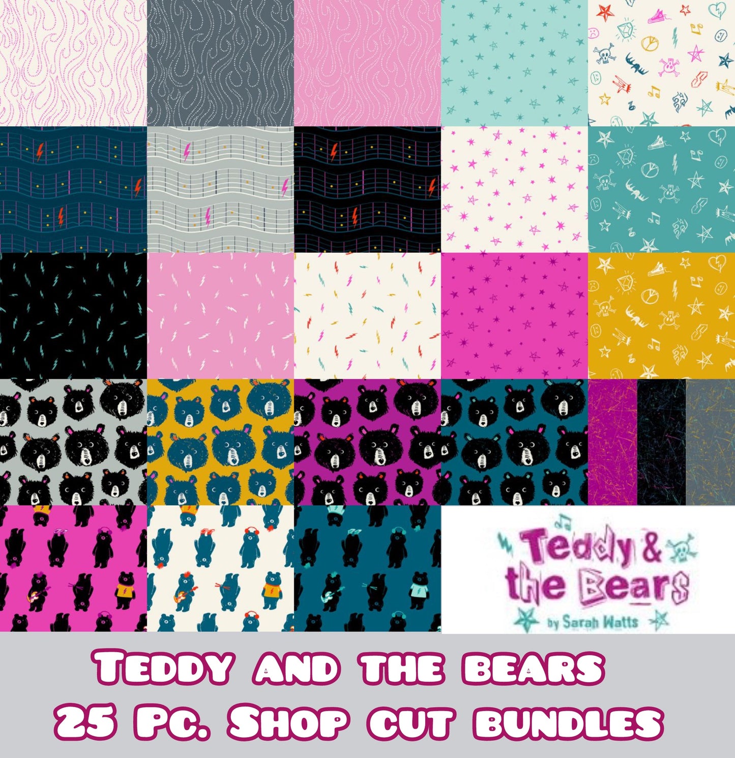 Teddy and the Bears 25 Piece Bundle