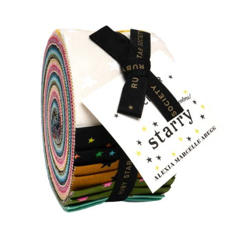 Starry (2025) Jelly Roll - 40 pieces 2.5" WOF Strips