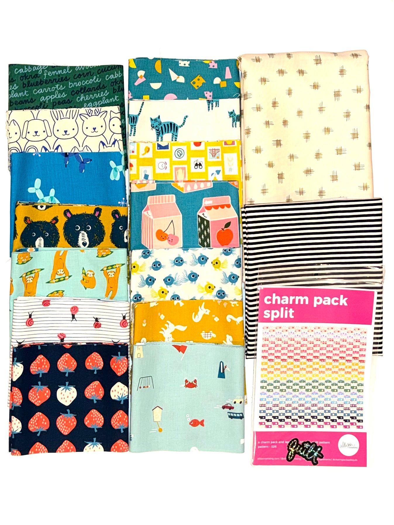 Favorite Things Quilt Kit - Charm Pack Split Pattern Included - Two Options