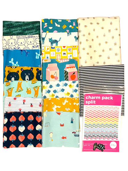 Favorite Things Quilt Kit - Charm Pack Split Pattern Included - Two Options