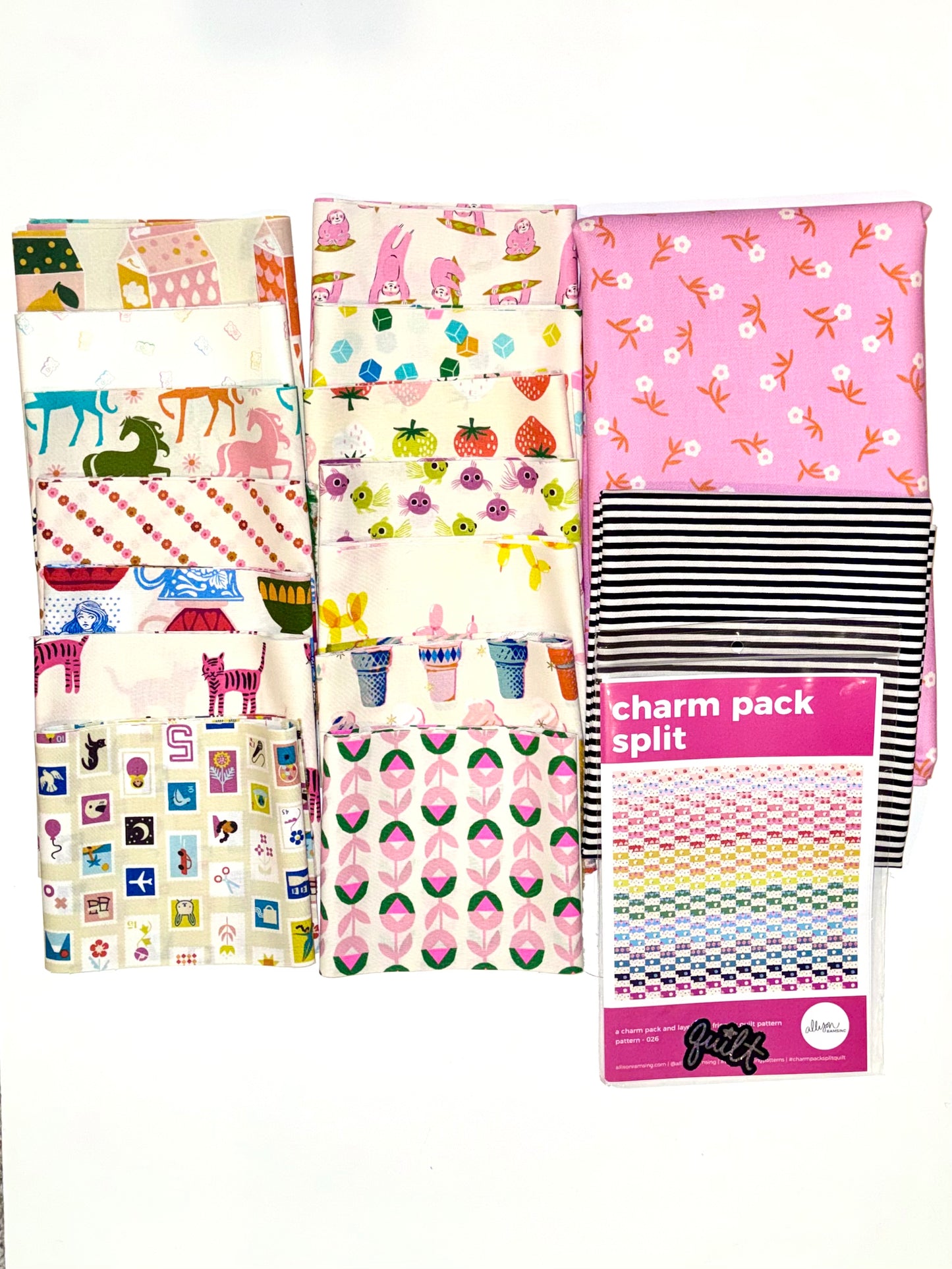 Favorite Things Quilt Kit - Charm Pack Split Pattern Included - Two Options