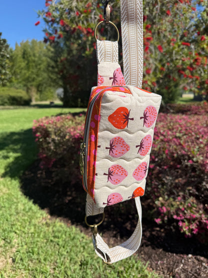 Alpen Belt Bag Kit - Strawberry Natural Canvas *KIT ONLY*