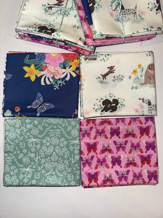 Riley Blake, Chloe, Citrus and Mint Designs, 4 Piece bundle
