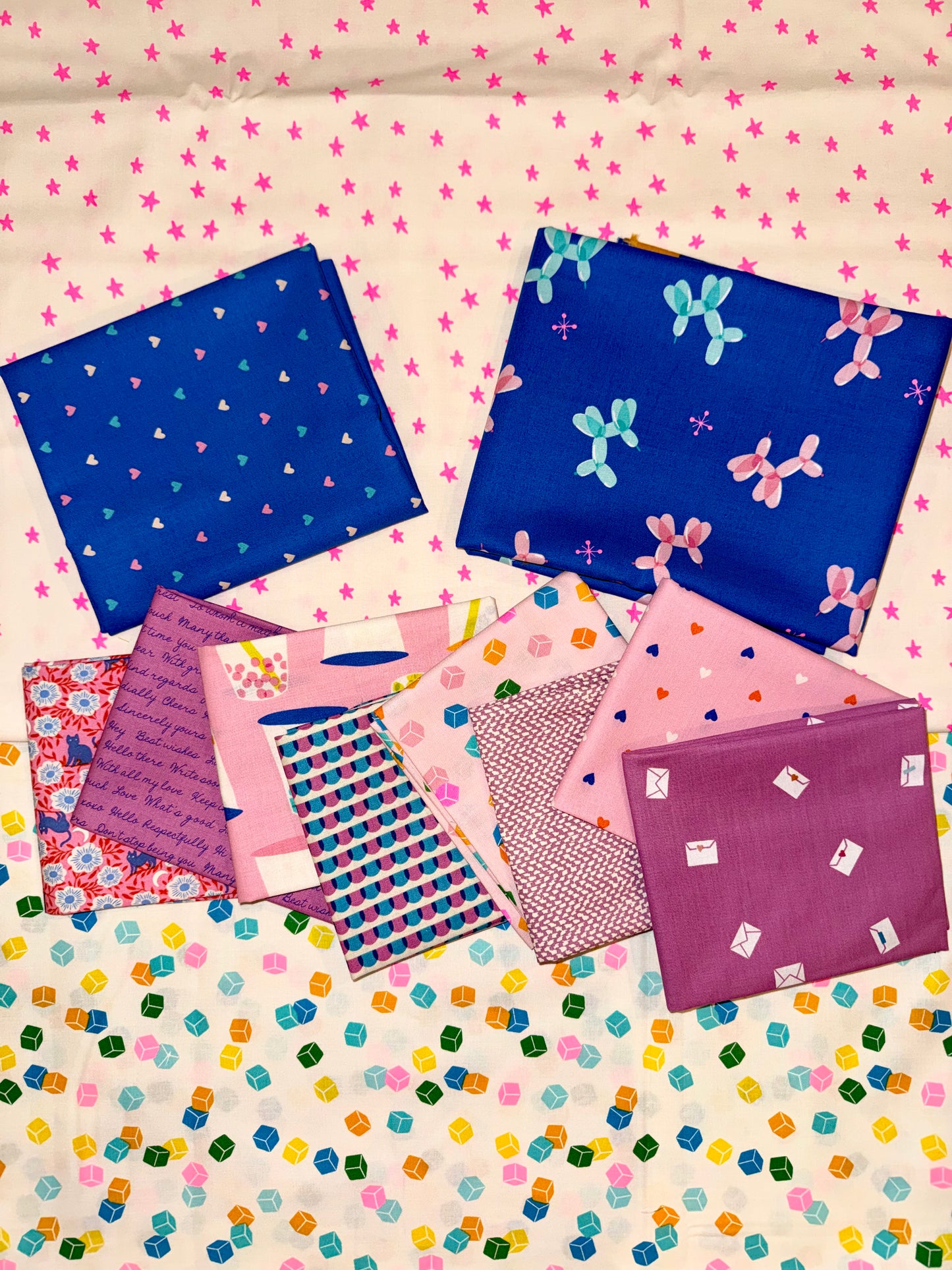 Edna Neon Quilt Kit