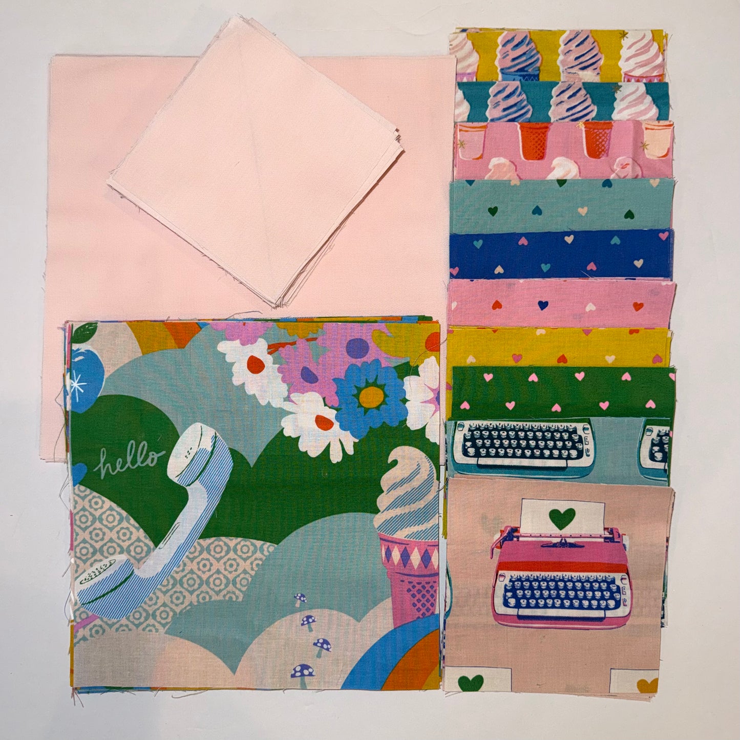 Best Day Ever - Layer Cake Stars Quilt Kit - PRECUT and READY TO SEW! - Paper Pattern Included