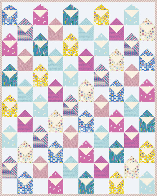 Write More Letters Quilt Kit