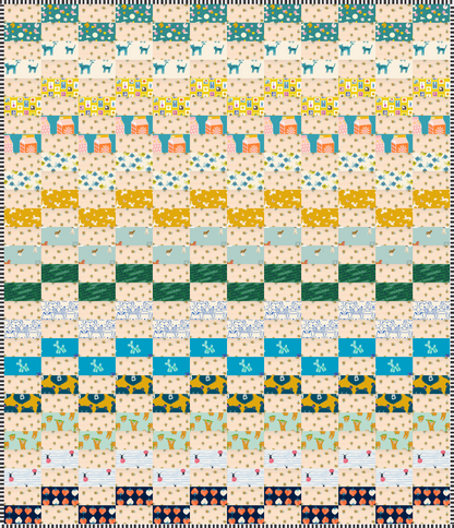 Favorite Things Quilt Kit - Charm Pack Split Pattern Included - Two Options