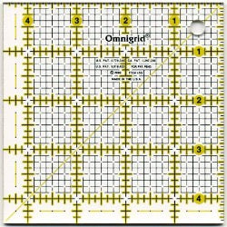 Omnigrid 4.5" Square Ruler - PRE-ORDER!!!