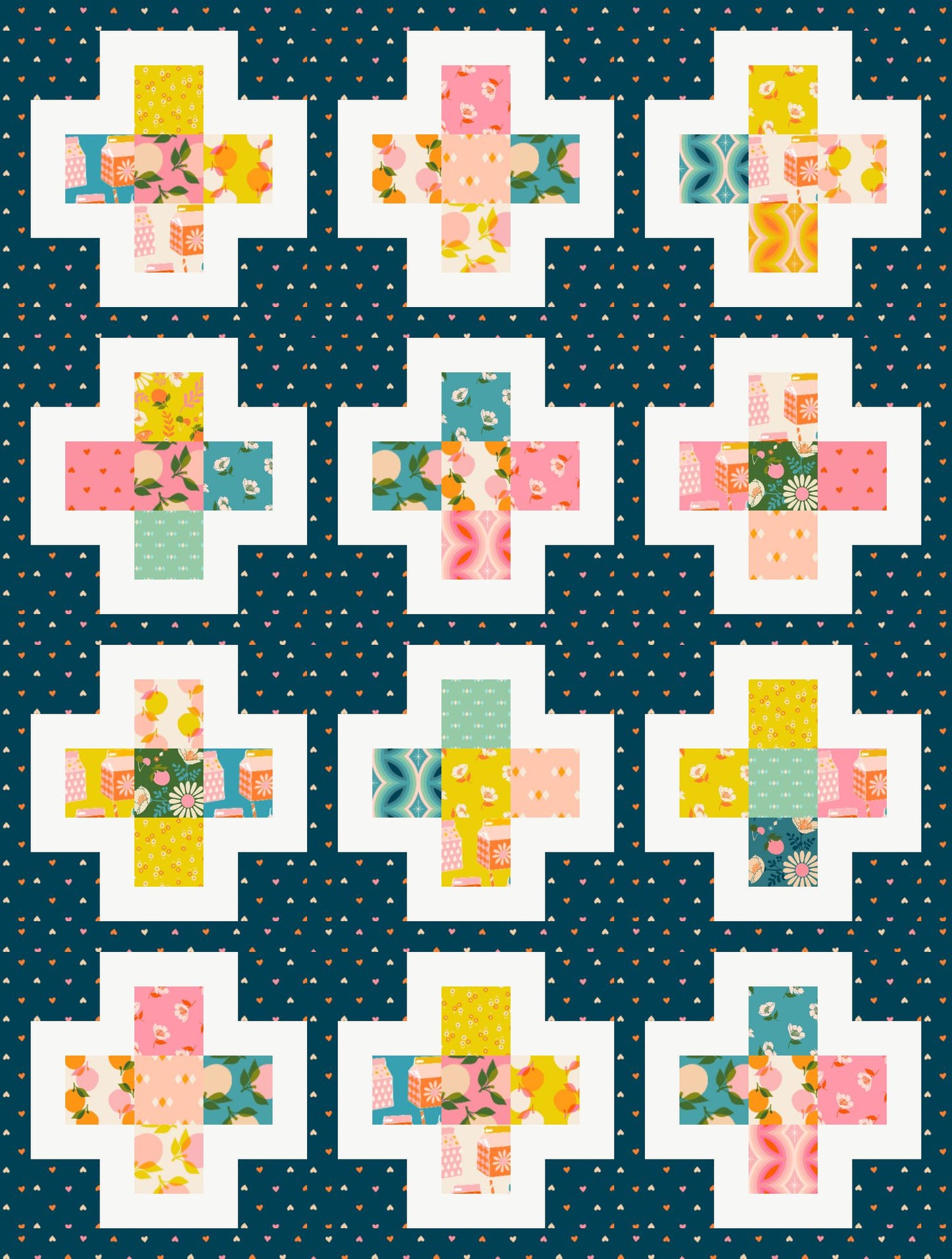 Plus Squared Quilt Kit - Multiple Variations