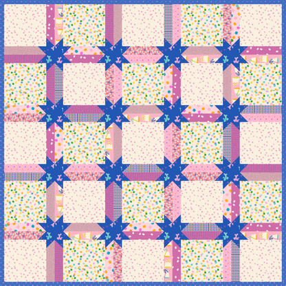Edna Neon Quilt Kit