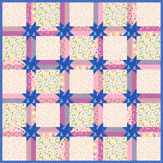 Edna Neon Quilt Kit