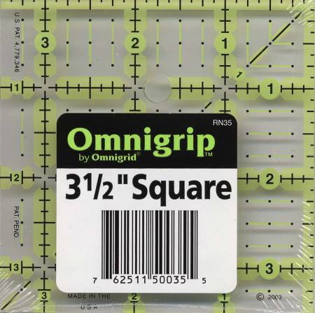 Omnigrid 3.5" Square Ruler - PRE-ORDER!!!