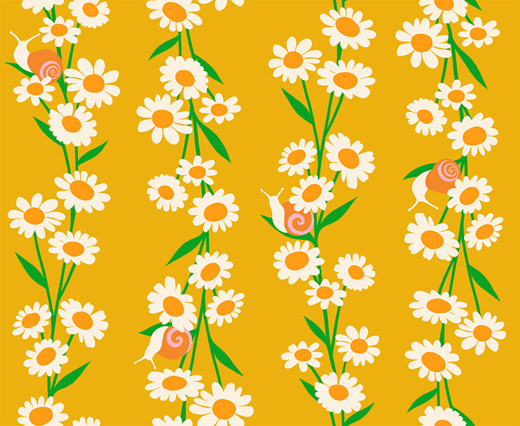 Daisy Chain in Goldenrod from Carousel Collection