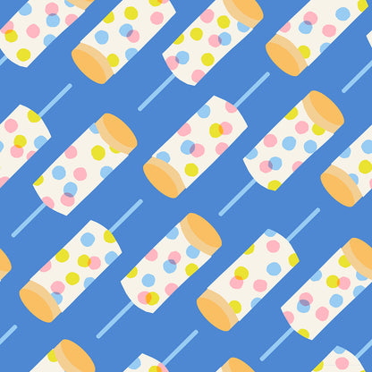 Sugar Cone Royal Blue Push Pops