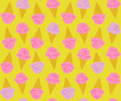 Sugar Cone Citron Ice Cream Cones
