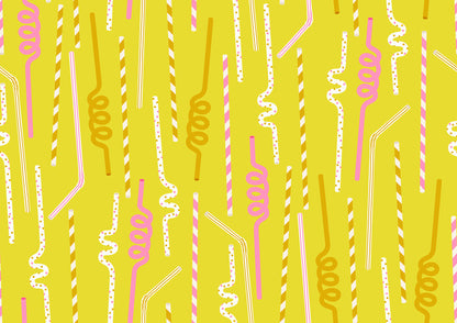 Sugar Cone Citron Straws