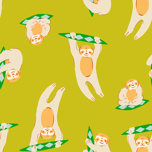 Sloth in Pistachio - Animal Animal Collaborative Collection