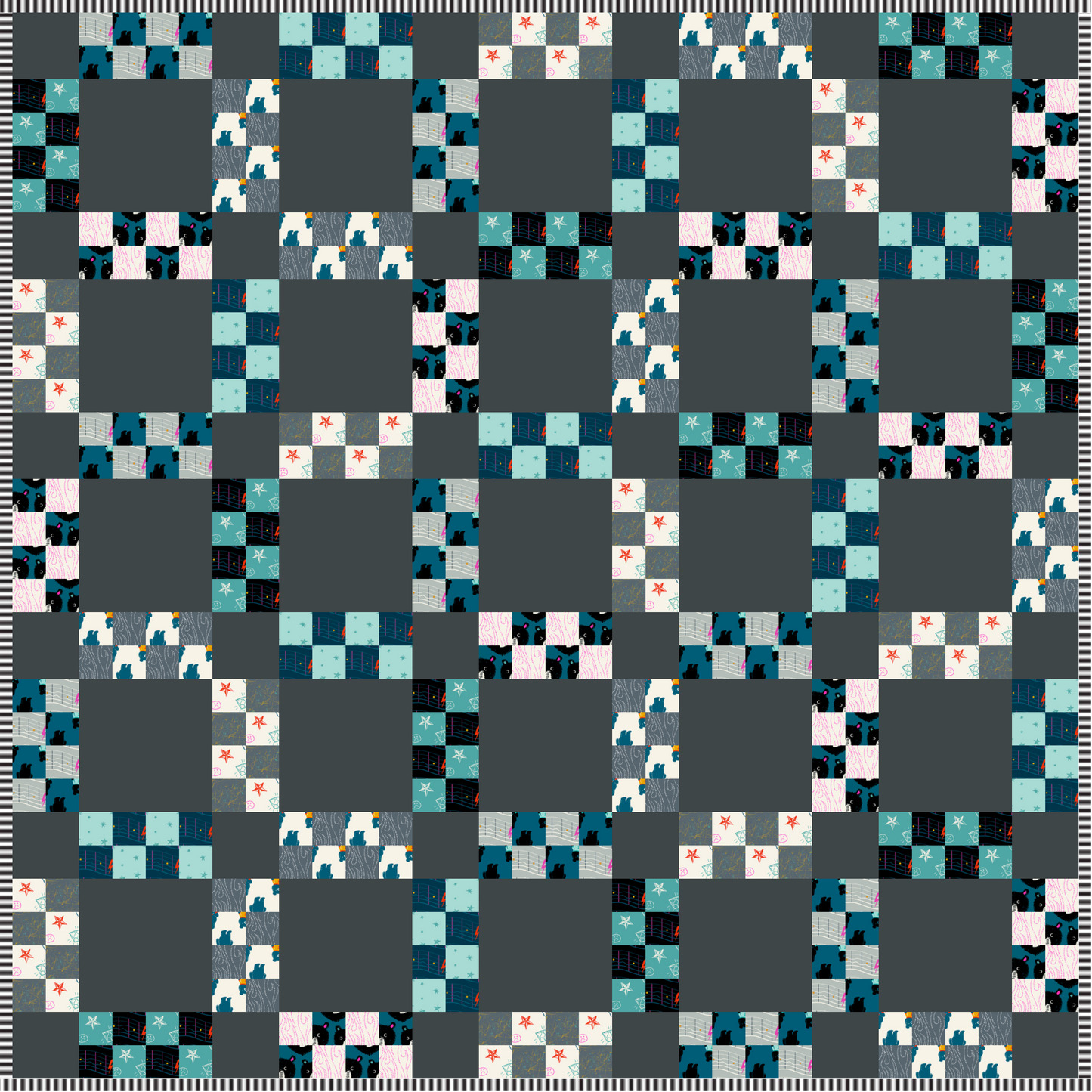Let's Rock Quilt Kit