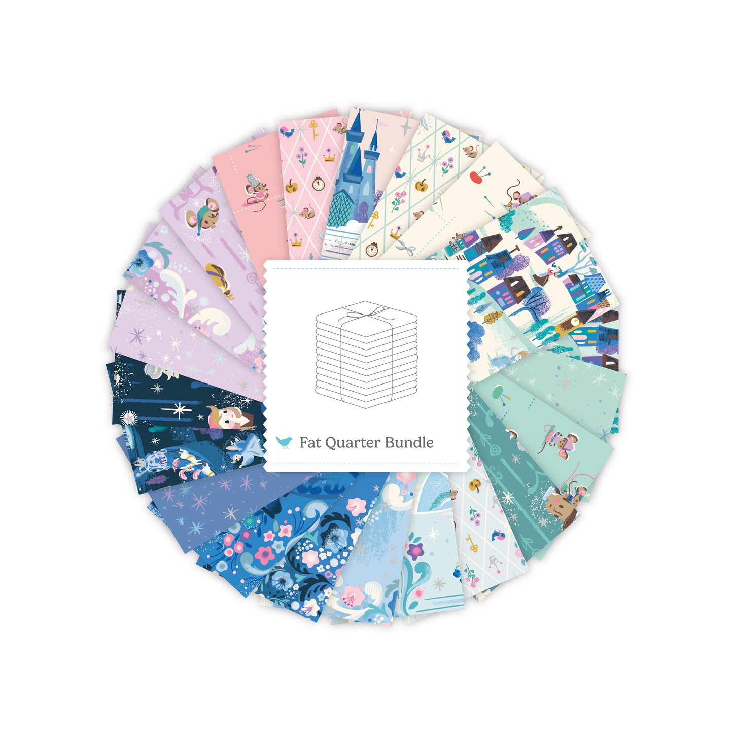 Wishes Factory Fat Quarter Bundle - Jill Howarth - 21 Pieces