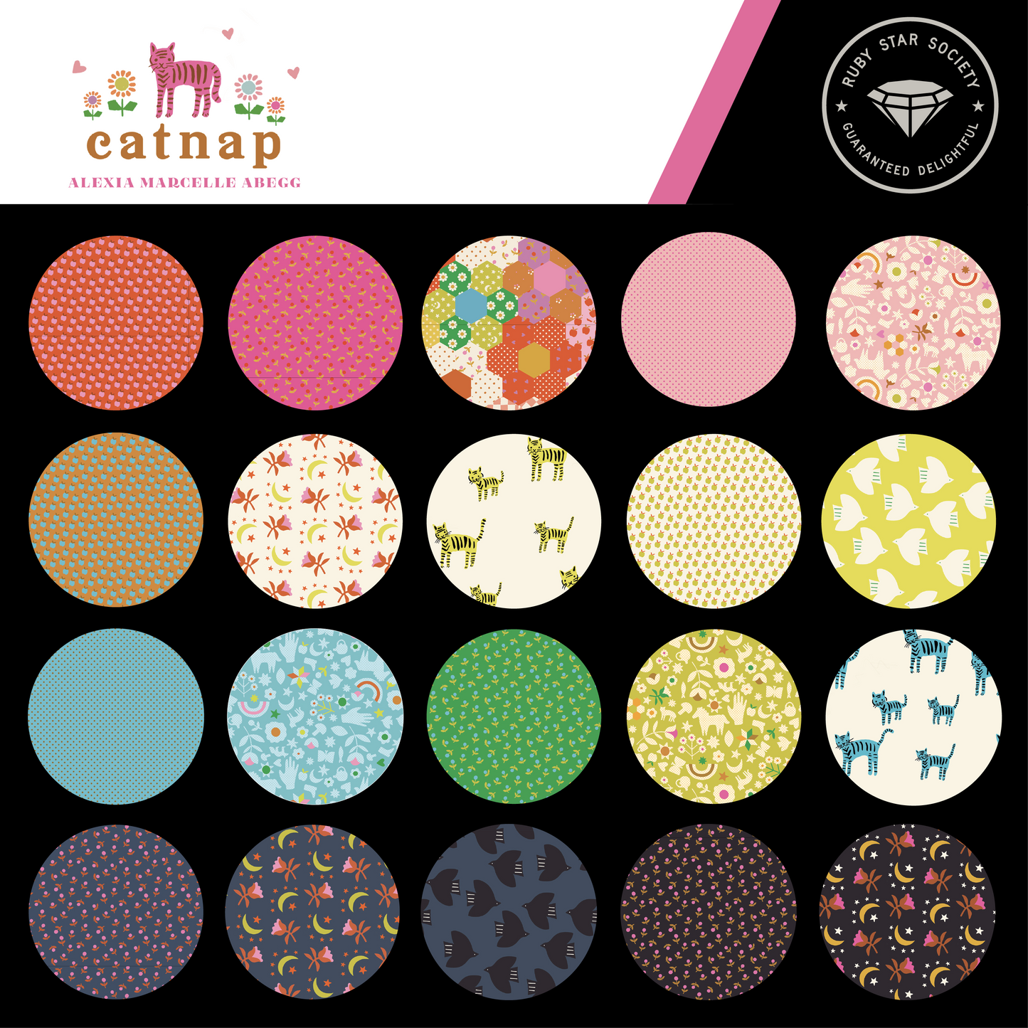 Catnap Layer Cake by Alexia Abegg for Ruby Star Society