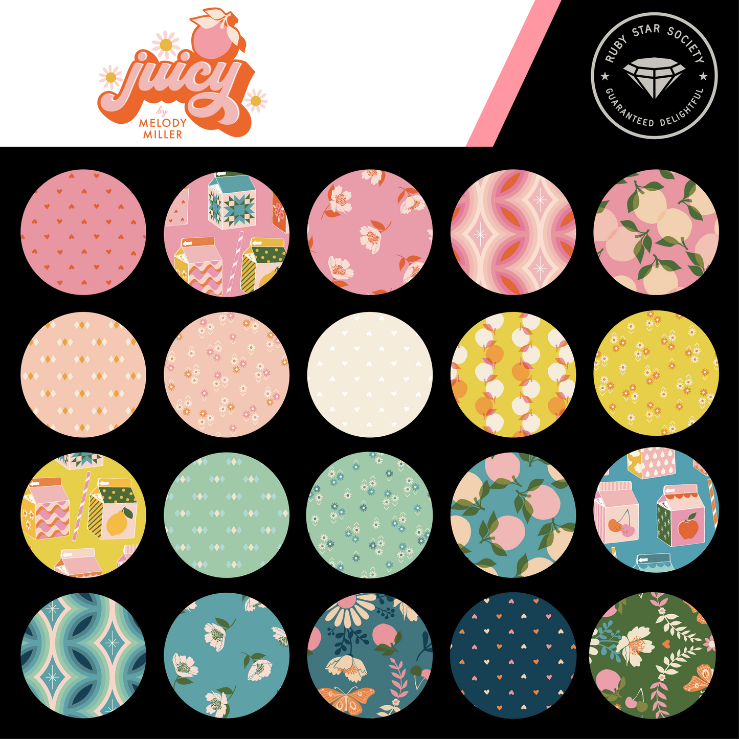 Juicy Factory Fat Quarter Bundle (29 Pieces)