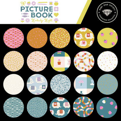 Picture Book Fat Quarter Bundle - Designed by Kimberly Kight for Ruby Star Society