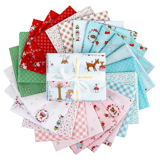 Whimsical Woodland Factory Fat Quarter Bundle (24 Pieces) - Tasha Noel - Riley Blake Designs