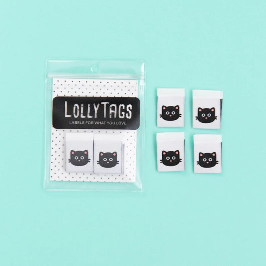 Kitties - Woven Labels by Lolly Tags