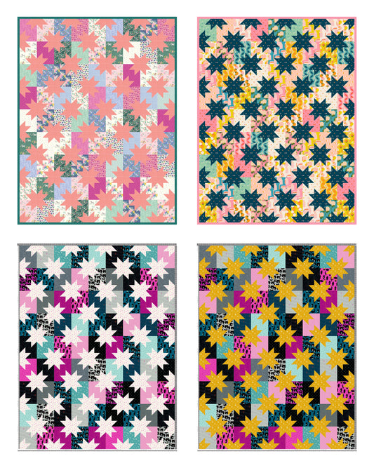 Star Pop Quilt Kit - Multiple Variations