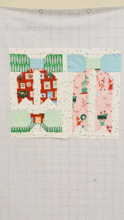 Christmas Bows - Top Knot Quilt Kit