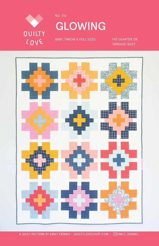 Glowing Quilt Pattern by Emily Dennis