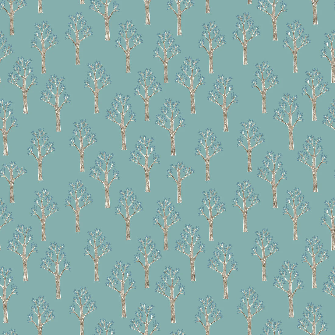 Lancelot Teal Forest - Riley Blake Designs - *OOP